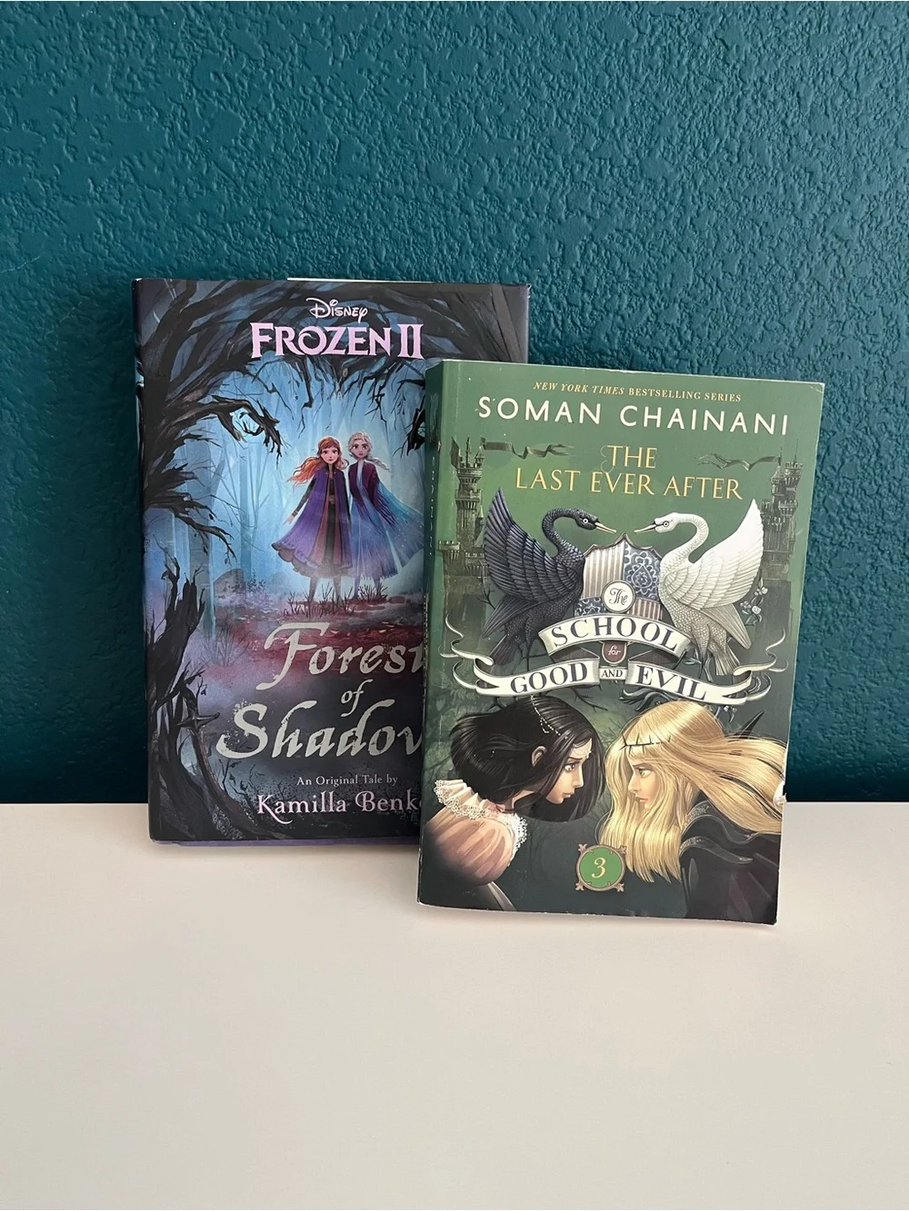 Disney Frozen II Forest of Shadow & School for Good and Evil Books Halloween